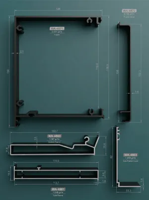 Aluminium Guillotine Window System
