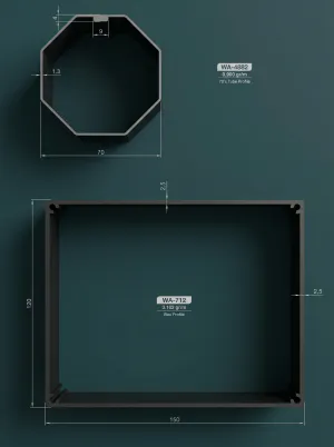 Aluminium Guillotine Window Profiles