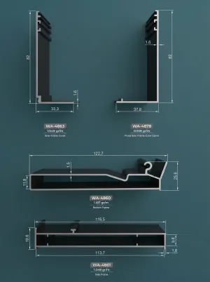 Panoramic Guillotine Window System