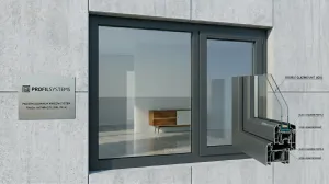 PVC Window Profile DOUBLE GLAZING LINE 71