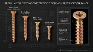 Window Frame Screws WAP132