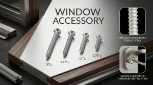 PVC Window Screw WAP129