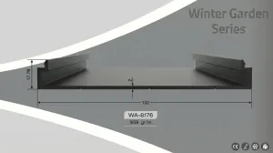 Aluminium Winter Garden Profiles WA-8176