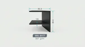 Aluminium Conservatory Profile System WA-8117