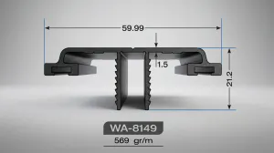 Winter Garden Aluminium Profile System WA-8149