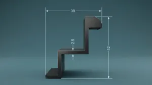 PV Aluminium Mounting Rails WA-897