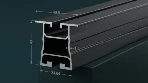Aluminium Rails for Solar Panels WA-756