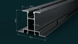 Solar Module Mounting Profiles WA-713