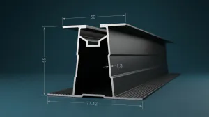 Aluminium Profiles for PV Mounting Systems WA-833