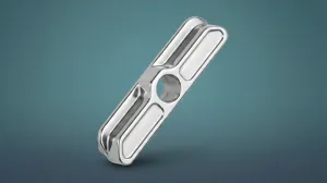 Zamak Espagnolette Striker Plate WAP079