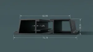 Aluminium Profiles for Solar Panels WA-488