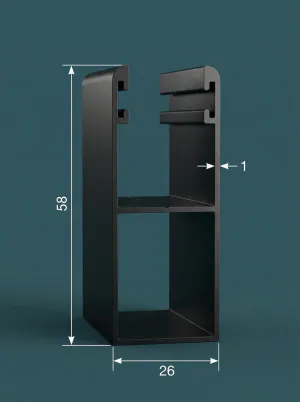 Aluminium Shutter Profiles WA-1591
