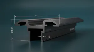 Aluminium Profiles for Solar Farms WA-917