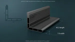 Solar Module Mounting Profiles WA-736