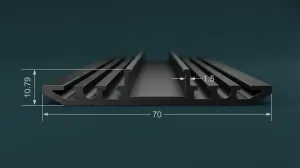 Aluminium Profiles for PV Roof Mounting WA-915