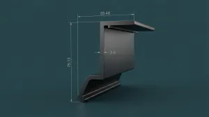Roof Mounting Aluminium Profiles for Solar Modules WA-895