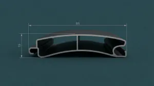 Aluminium Shutter Profiles WA-1520