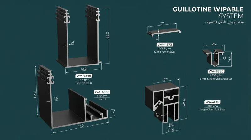 Automatic Guillotine Window System