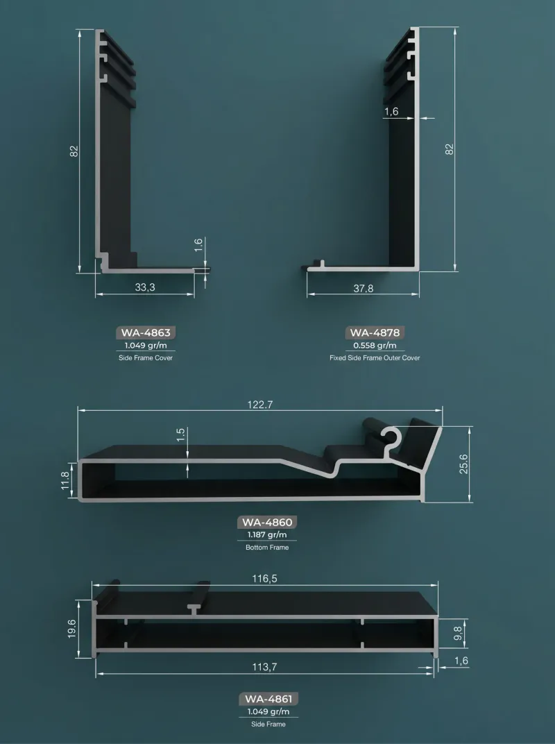 Panoramic Guillotine Window System