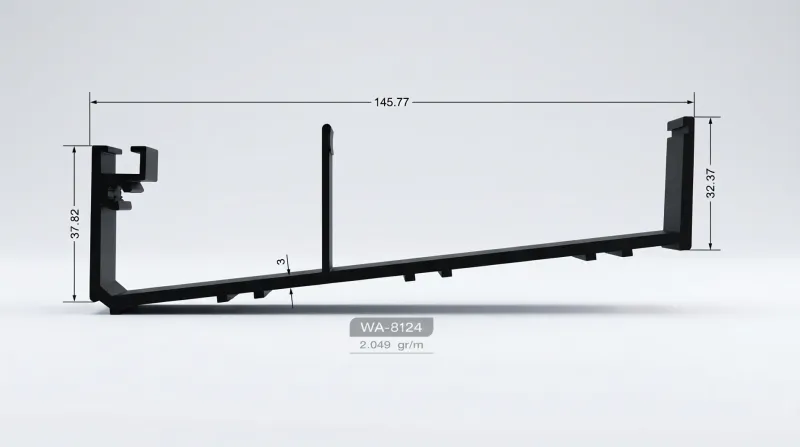 Aluminium Profile System for Winter Gardens WA-8124