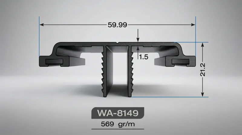 Winter Garden Aluminium Profile System WA-8149