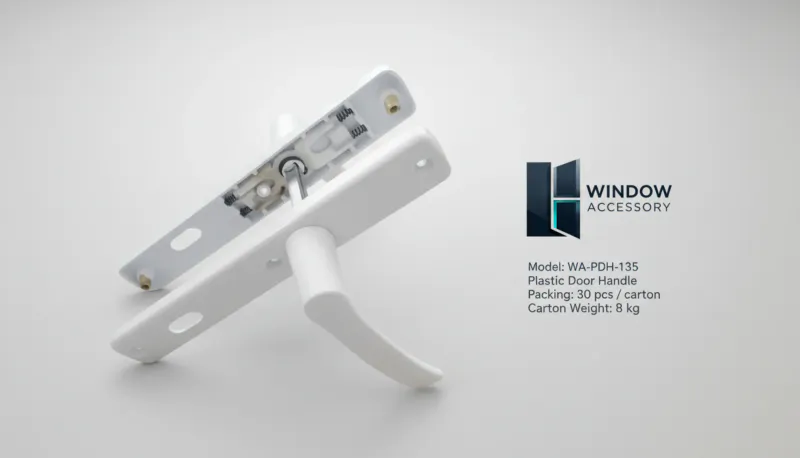 Door Handle for Plastic and PVC Doors WA-PDH-135