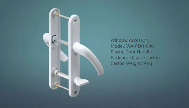 Plastic WC Bathroom Door Handle WA-PDH-040