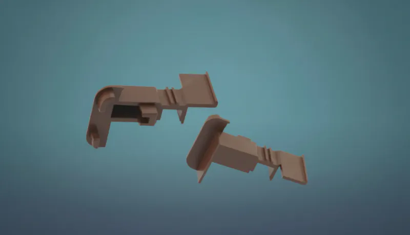 Window Mullion Profile Fixing Cover AKP049