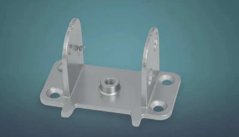 Zamak Profile Connection Blocks AKP068