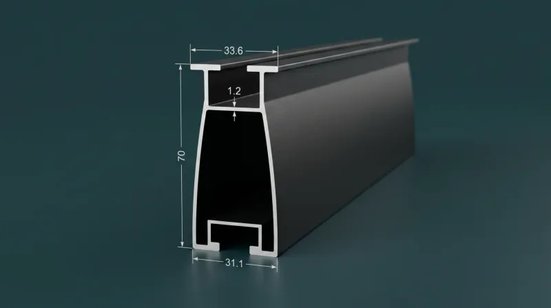 Aluminium Profiles for PV Systems WA-983