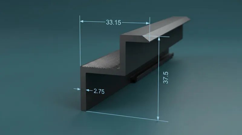 Aluminium PV Mounting Rails WA-785