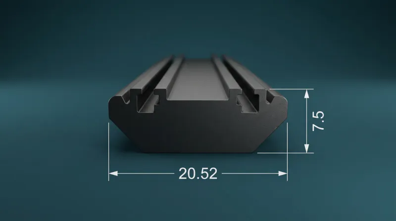 Solar Module Aluminium Rails WA-913
