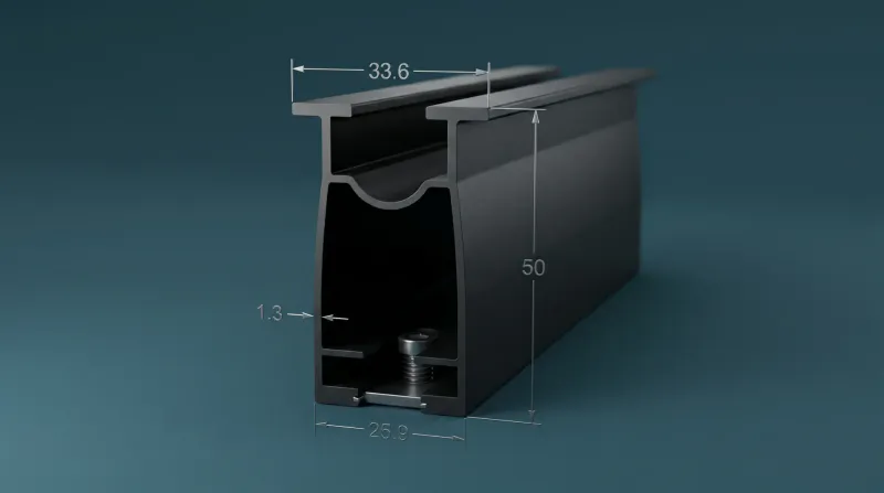 Solar Panel Aluminium Profiles WA-496