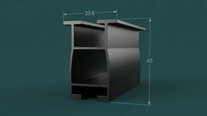 Aluminium Support Profiles for Solar Modules WA-977