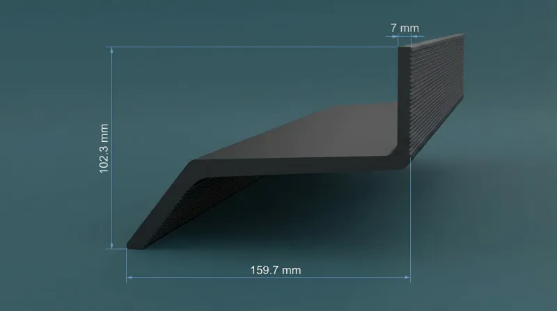 Aluminium Extrusions for Solar Modules WA-991