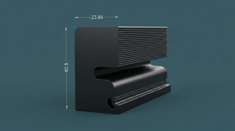 Photovoltaic Aluminium Extrusions WA-813