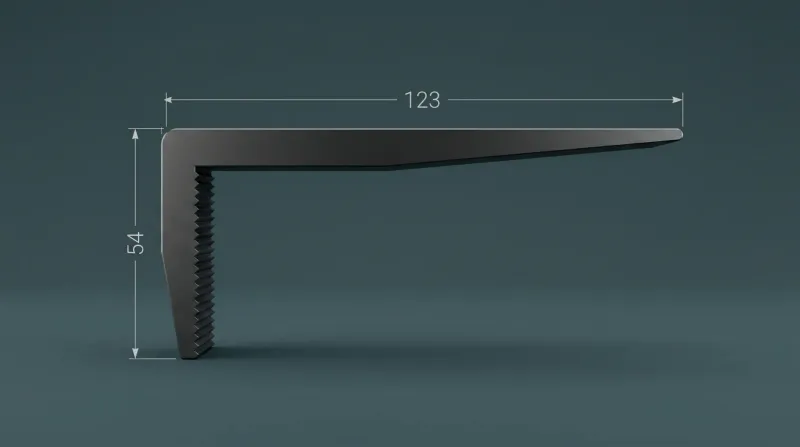 Aluminium PV Rail Profiles WA-387