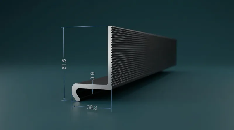 Aluminium Profiles for Ground Mounted Solar Systems WA-992