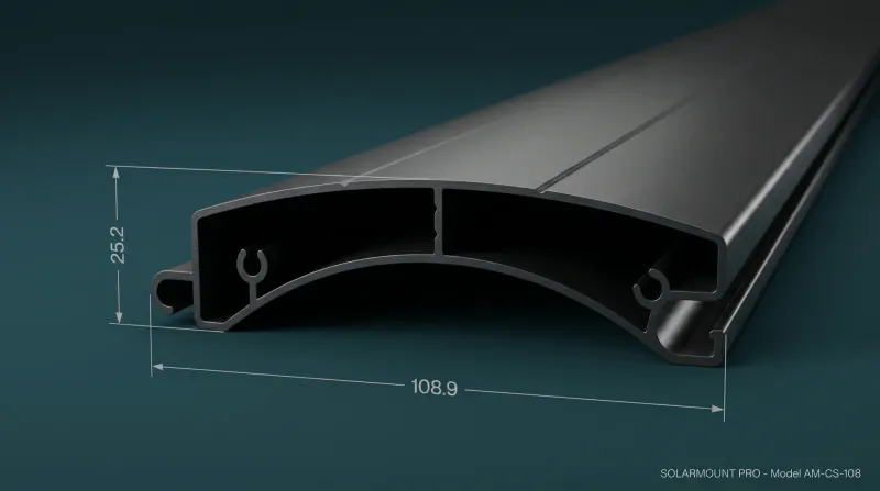 Roller Shutter Aluminium Profiles WA-1510