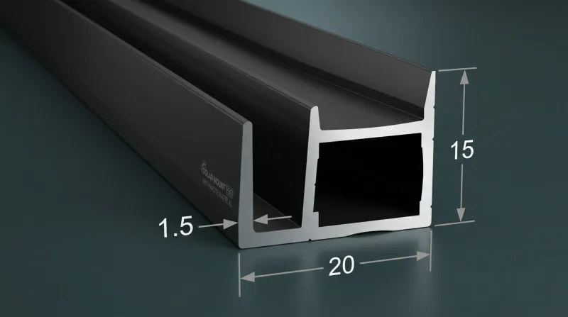 PV Mounting Aluminium Profiles WA-737