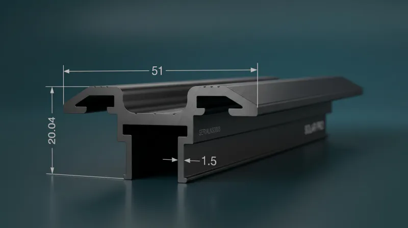Aluminium Profiles for Solar Farms WA-917