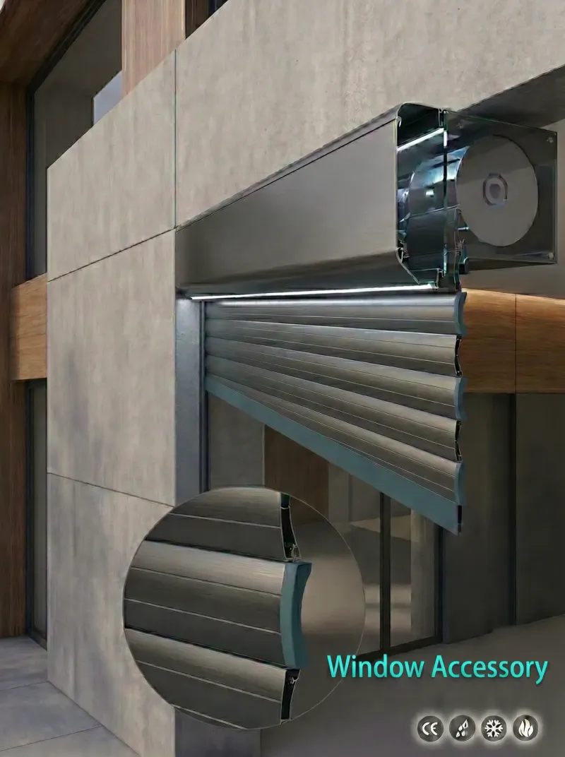 Aluminium Shutter Profiles WA-1520