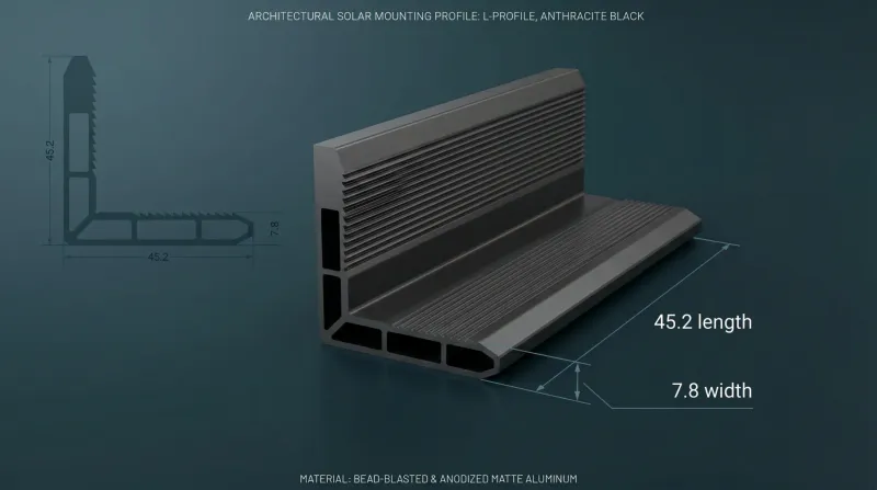 Solar Module Mounting Profiles WA-736