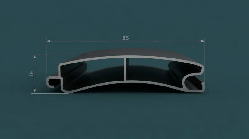Aluminium Shutter Profiles WA-1520
